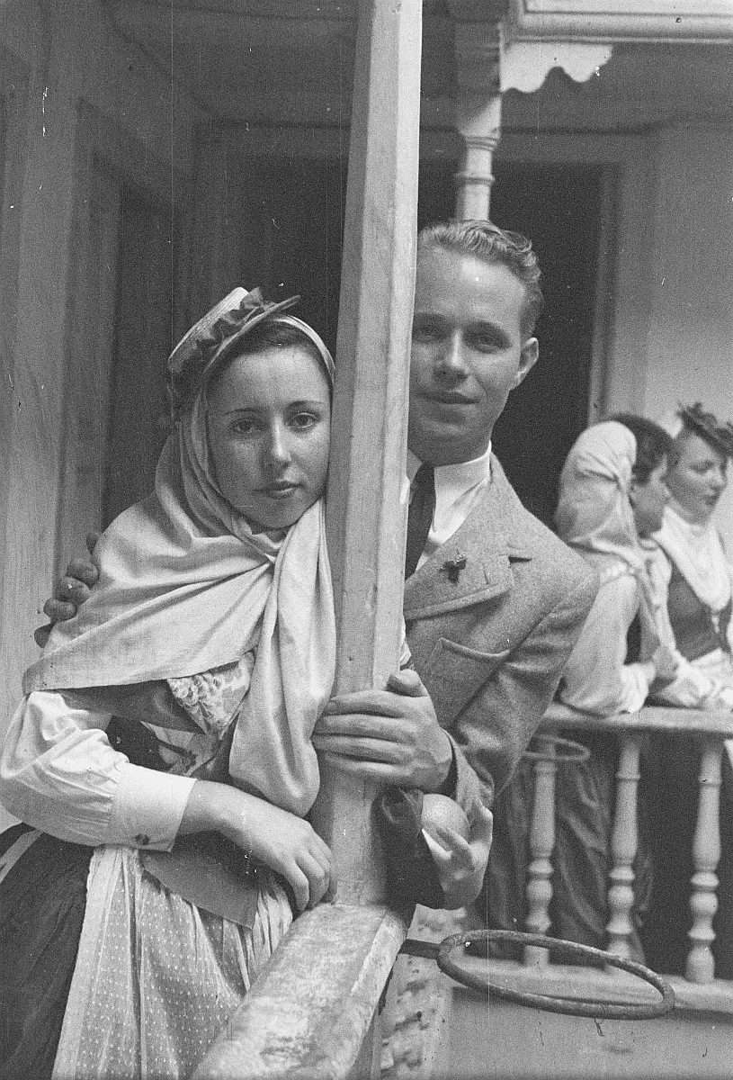 Muestra de ropa típica